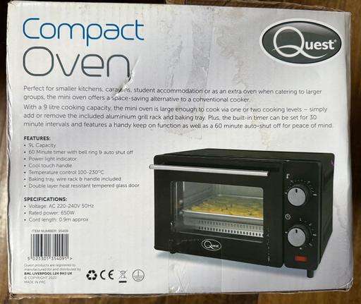 Buy & Sell Cockfosters Barnet - Photos for Compact Oven