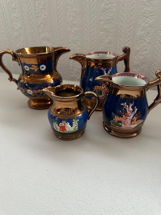 Buy & Sell Saint Annes Fylde - Photos for Copper coloured lustre jugs