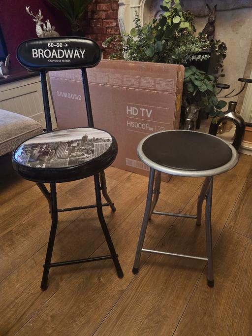 Buy & Sell Pensnett Dudley - Photos for FOLD UP STOOLS X 2