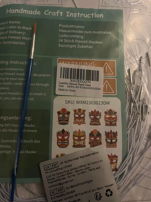 Buy & Sell Wednesfield Wolverhampton - Photos for 25 new decorate your own masks