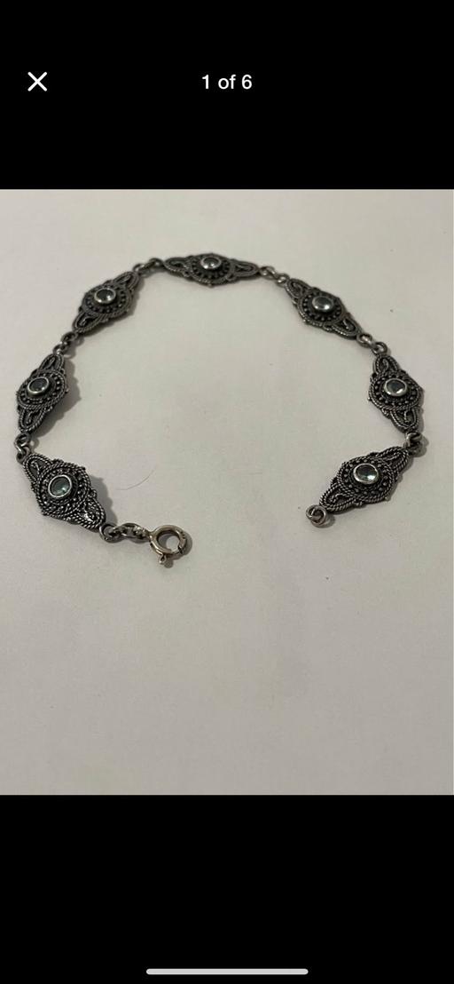 Buy & Sell Enfield Wash Enfield - Photos for Aquamarine silver bracelet