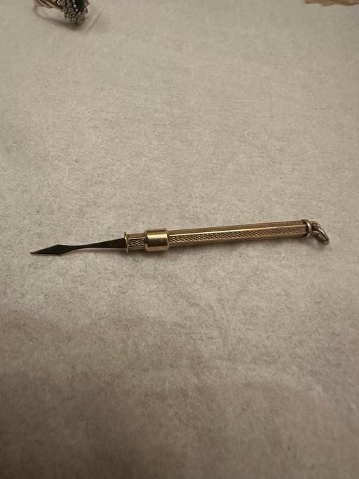 Buy & Sell Saltley Birmingham - Photos for 9CT Gold Vintage Gold Toothpick Solid 9K