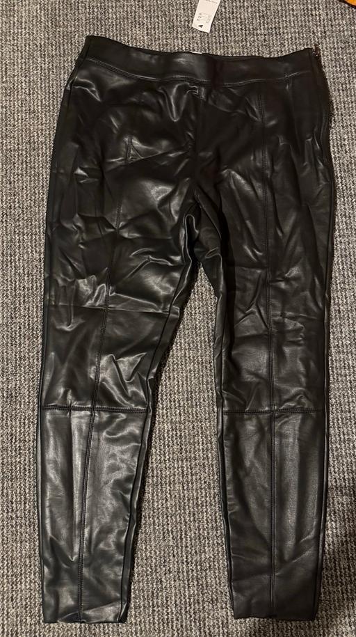 Buy & Sell Denholme Bradford - Photos for Topshop faux leather trousers NEW!!
