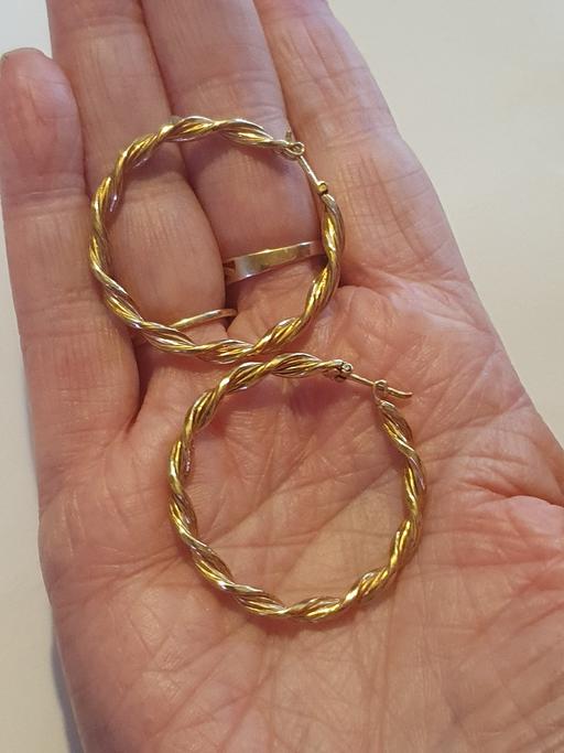 Buy & Sell Horwich Bolton - Photos for 9ct Large Hoop Earrings