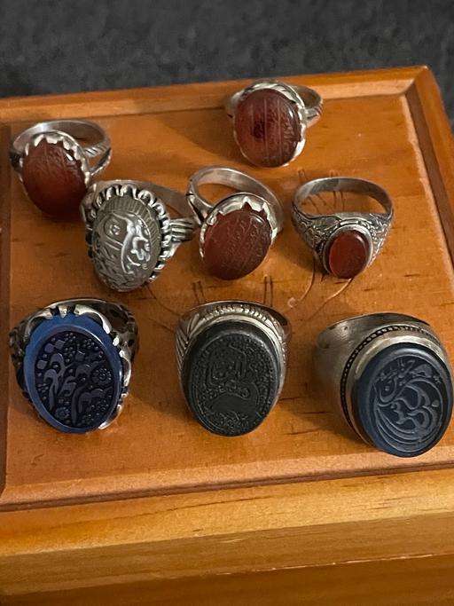 Buy & Sell Winchmore Hill North London - Photos for Islamic vintage silver rings