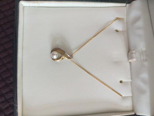Buy & Sell Blue Bell Hill Tonbridge and Malling - Photos for 9ct Gold pearl necklace