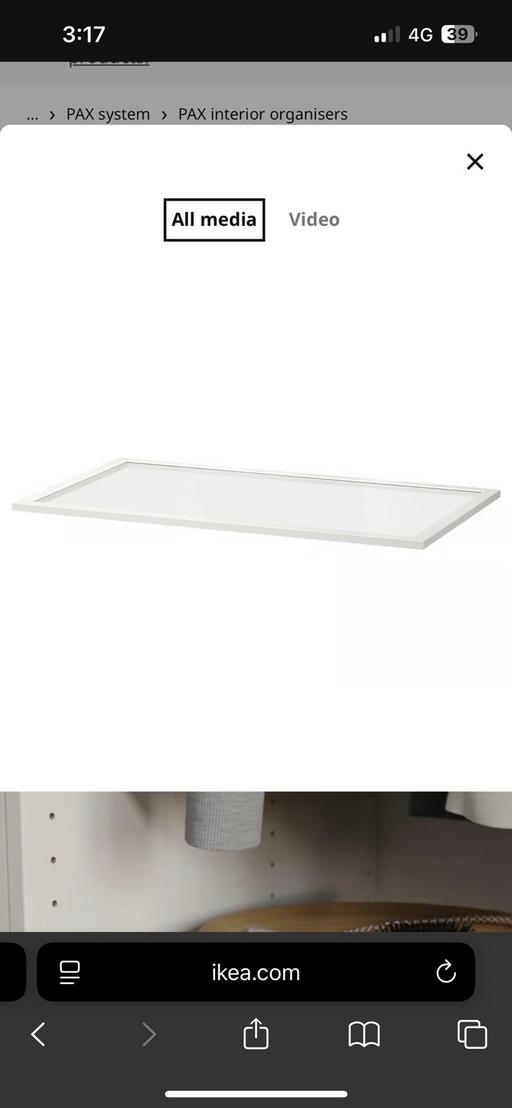 Buy & Sell Edgbaston Birmingham - Photos for Ikea glass shelf
