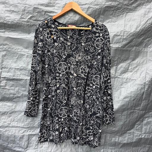 Buy & Sell Stourbridge Dudley - Photos for Joe Browns Black White Tunic Top UK 12