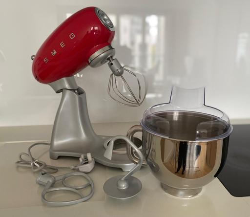 Buy & Sell Gunnersbury West London - Photos for Smeg Stand Mixer, Red - 50's Style 800w, 10 S