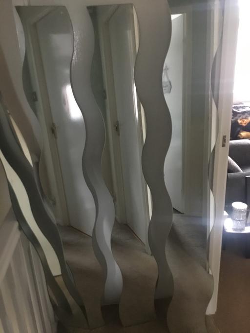 Buy & Sell Willenhall Walsall - Photos for 4 IKEA wavy mirrors. Approx 5’ high