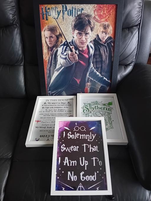 Buy & Sell Sandwell West Midlands - Photos for bundle of framed Harry Potter pictures