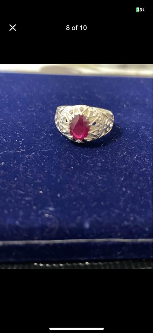 Buy & Sell Enfield Wash Enfield - Photos for Ruby silver ring