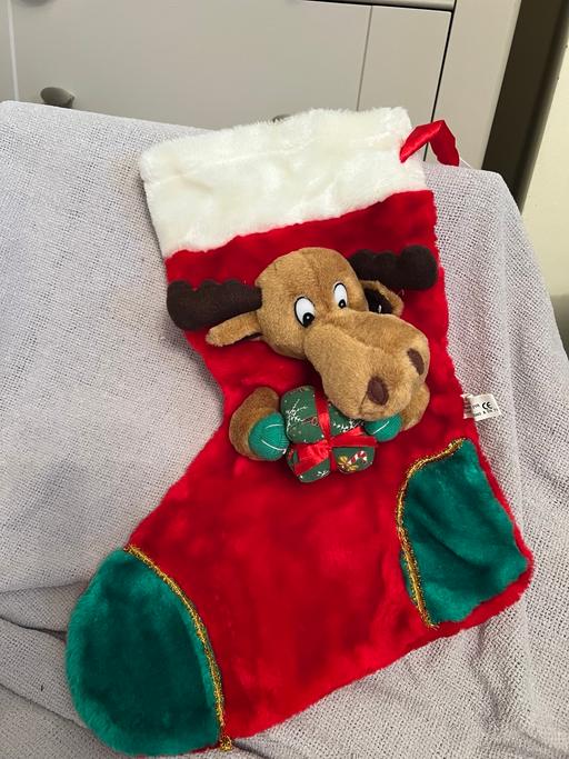 Buy & Sell Easington Lane Sunderland - Photos for Raindeer Christmas Stocking ( New )