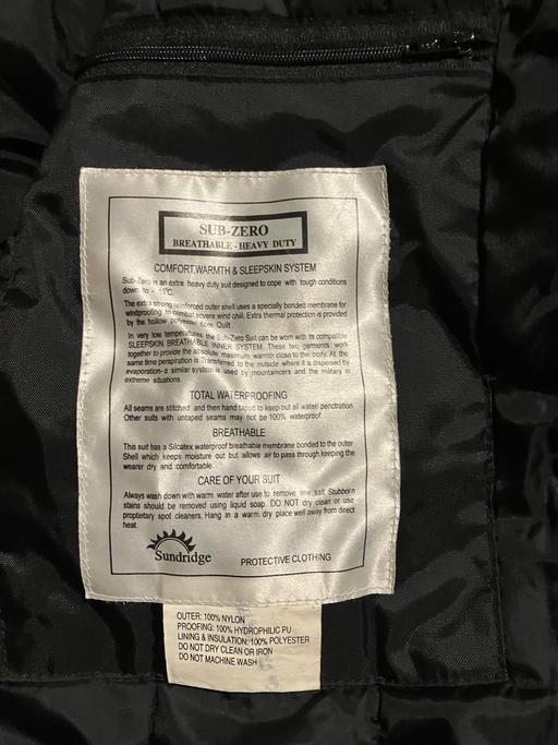 Buy & Sell Wednesfield Wolverhampton - Photos for Fishing winter suit xxl