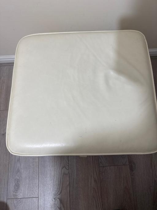 Buy & Sell Ardwick Manchester - Photos for Foot stool storage cream