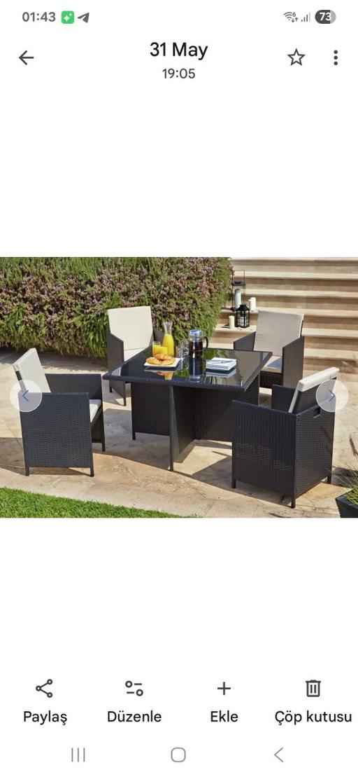 Buy & Sell Ravenswood Ipswich - Photos for Argos Home 4 Seater Ratan Effect Patio Set -