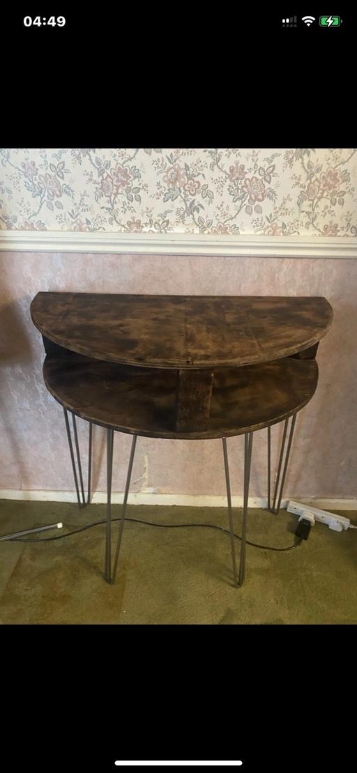 Buy & Sell Yardley Wood Birmingham - Photos for Large half moon table