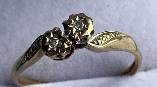 Buy & Sell Yeovil Somerset - Photos for 9ct gold diamond ring hallmarked 375 DIA