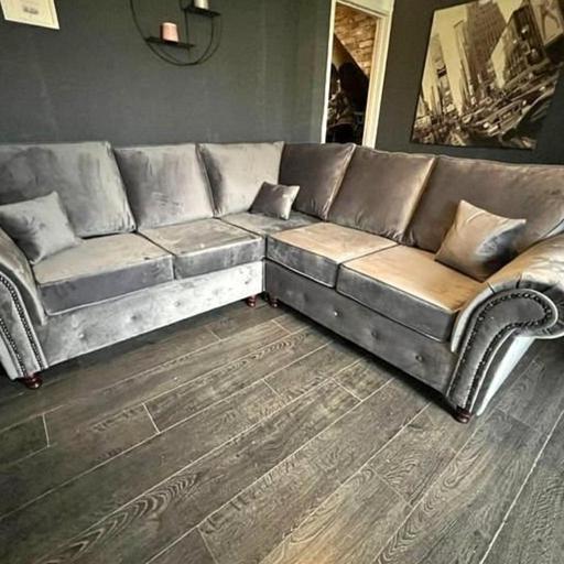 Buy & Sell Bradmore Wolverhampton - Photos for Plush Velvet Corner Sofa