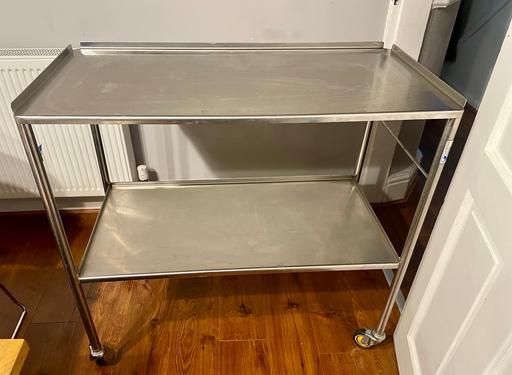 Buy & Sell Stoneycroft Liverpool - Photos for Large stainless steel trolley