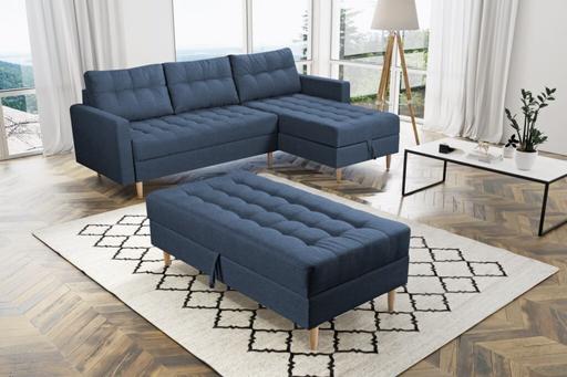 Buy & Sell Sheffield City Centre Sheffield - Photos for Corner Lounge Corner Sofa Bed with Ottoman