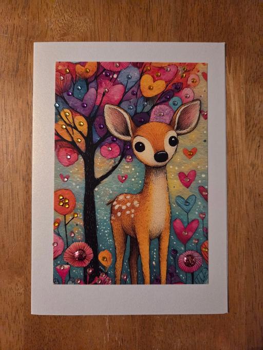 Classes Westgate-on-Sea Thanet - Photos for HANDMADE CUTE FAWN CARD