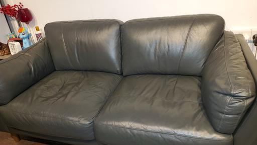 Buy & Sell Kings Heath Birmingham - Photos for Genuine leather sofa in good condition