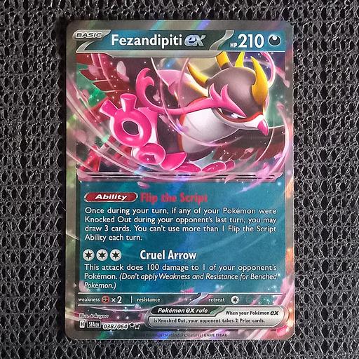 Buy & Sell Elephant and Castle South East London - Photos for Pokemon 2 Fezandipiti EX 038/064 DR Shrouded