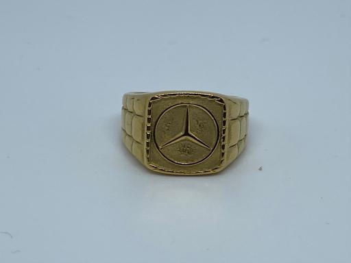 Buy & Sell Western Docks Southampton - Photos for Mens gold Mercedes ring statement pinky