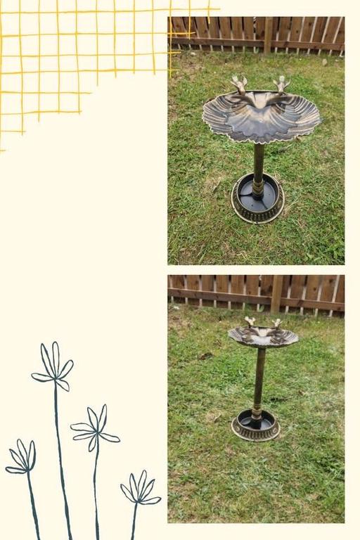 Buy & Sell Newry Newry, Mourne and Down - Photos for Clam Shell Bird Bath