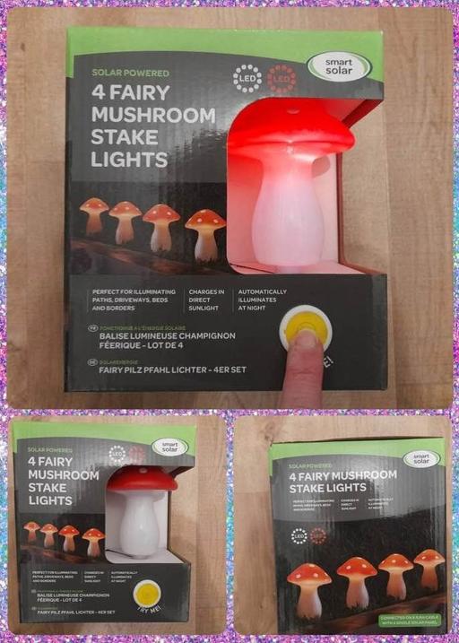 Buy & Sell Newry Newry, Mourne and Down - Photos for Mushroom Stake Lights 4pk