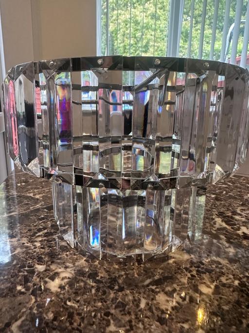 Buy & Sell Rownhams Test Valley - Photos for Crystal effect 2 tier pendant lampshade