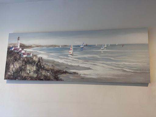 Buy & Sell Rownhams Test Valley - Photos for Beach shoreline Textured oil Painting