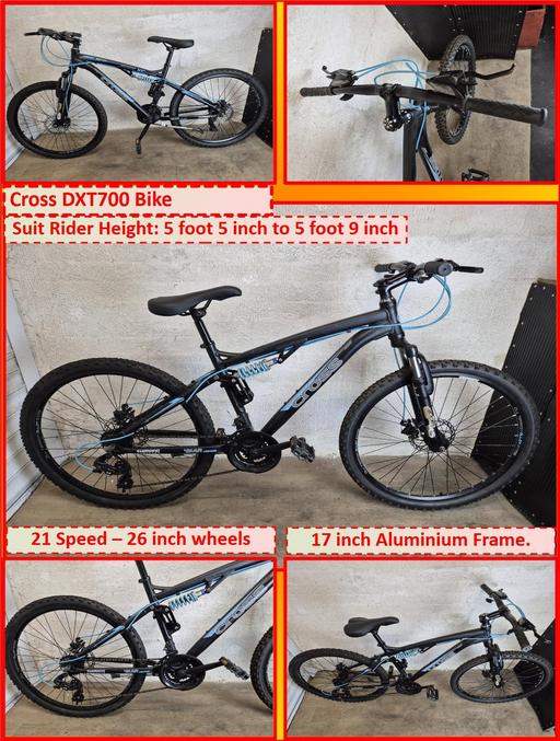 Buy & Sell Oldbury Sandwell - Photos for Cross DXT700 Bike – 26 inch wheels.