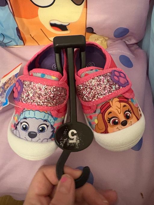 Buy & Sell Market Rasen West Lindsey - Photos for Pink paw patrol trainers, size 5