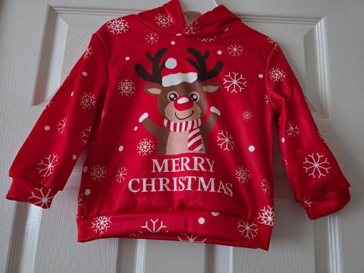 Buy & Sell Blackpool Town Centre Blackpool - Photos for Reindeer sweatshirt age 4 yrs NEW