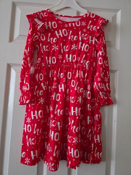Buy & Sell Blackpool Town Centre Blackpool - Photos for Christmas 'Ho Ho Ho' dress age 7 yrs NEW