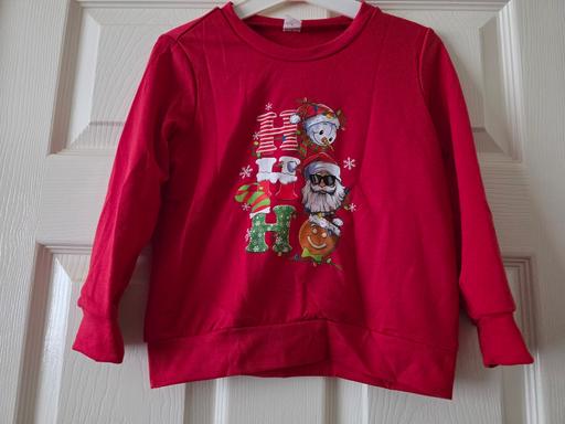 Buy & Sell Blackpool Town Centre Blackpool - Photos for Ho Ho Ho sweatshirt age 5 yrs NEW