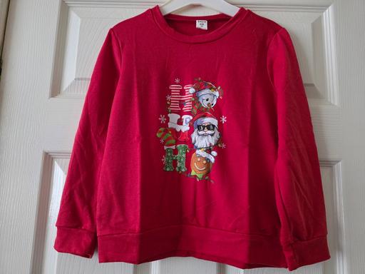 Buy & Sell Blackpool Town Centre Blackpool - Photos for Ho Ho Ho sweatshirt age 7 yrs NEW