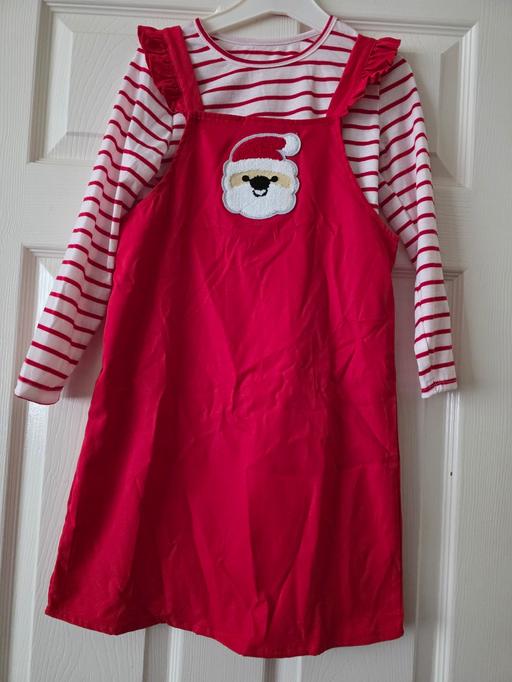 Buy & Sell Blackpool Town Centre Blackpool - Photos for Christmas top & pinafore dress age 7 yrs NEW