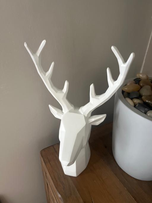 Buy & Sell Conisbrough Doncaster - Photos for White standing stag wood