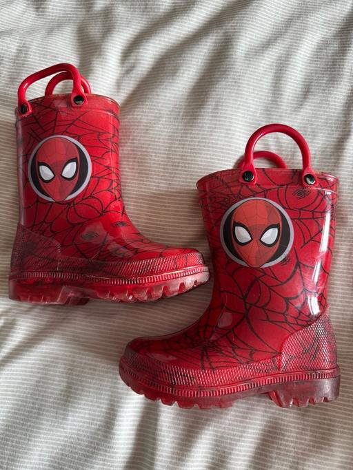 Buy & Sell New Eltham South East London - Photos for Size 6 Spider-Man wellies
