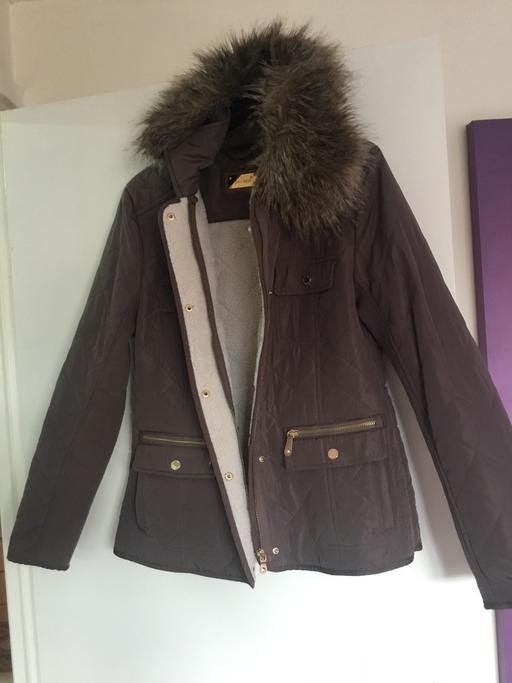 Buy & Sell Willenhall Walsall - Photos for Peruna heavy fleece lined Jacket size8