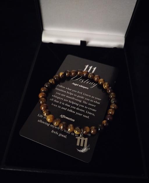 Buy & Sell Sheffield Sheffield - Photos for Natural Tigers Eye 111 Angel Number Bracelet