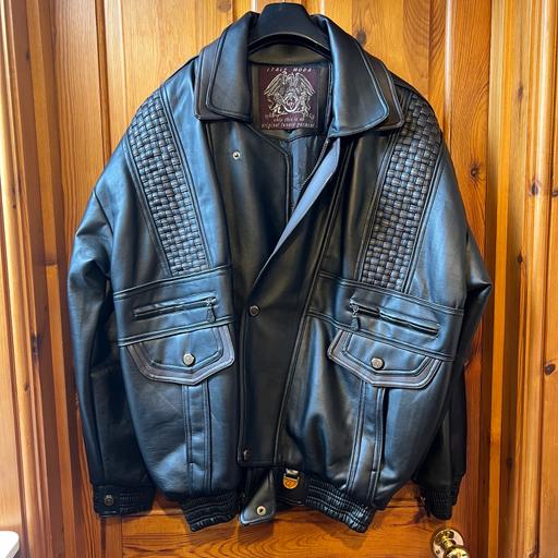 Buy & Sell Haydock Saint Saint Helens - Photos for Italian leather look mens black jacket