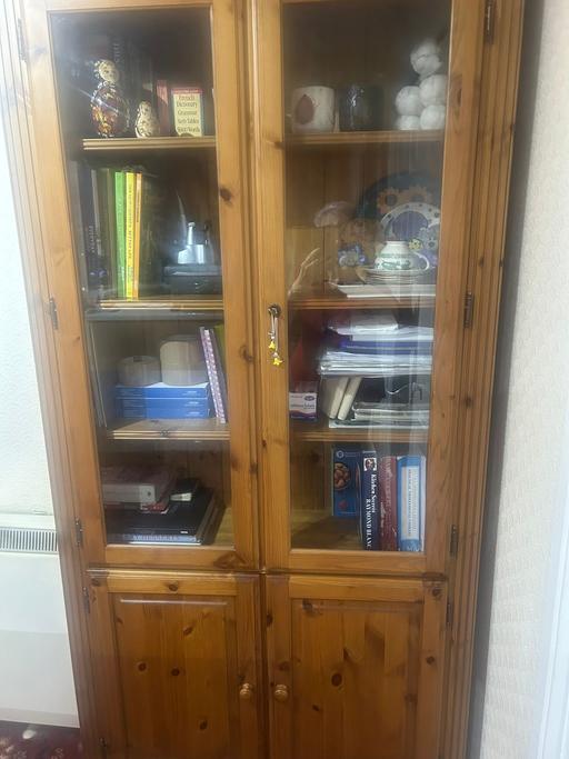 Buy & Sell Finchfield Wolverhampton - Photos for Ducal antique pine glass fronted bookcase