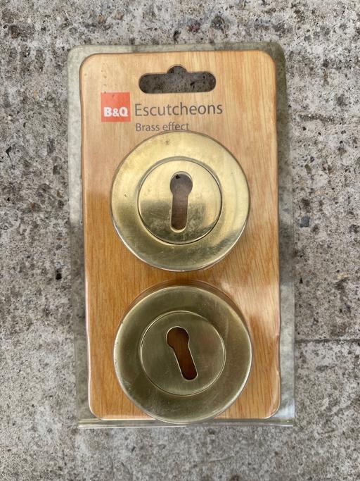 Buy & Sell Cippenham Slough - Photos for 2 B & Q Escutcheons (Brass effect)