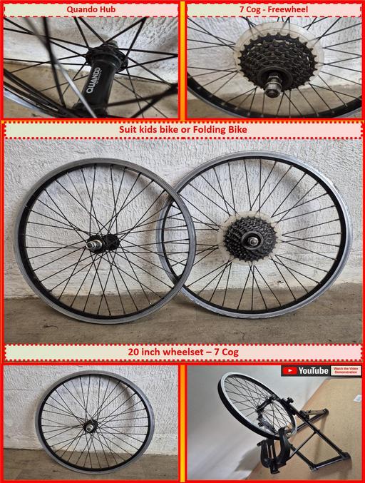 Buy & Sell Oldbury Sandwell - Photos for 20 inch Bike Wheel Set - 7 cog