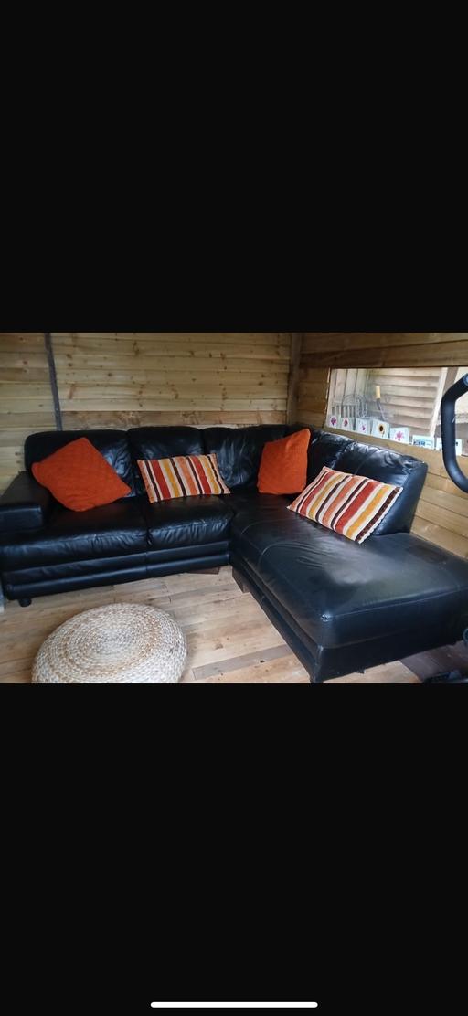 Buy & Sell Yarm Stockton-on-Tees - Photos for Black corner sofa