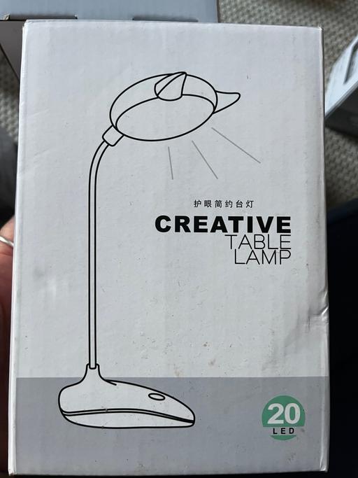 Buy & Sell Wednesfield Wolverhampton - Photos for New desk light 2£ each a pink n white